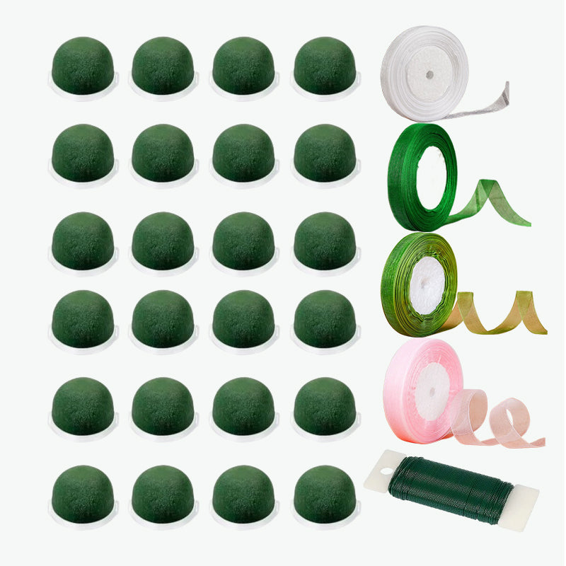 Mini Round Flower Foam Stand