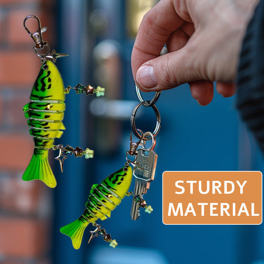 Fishing Bait Keychain