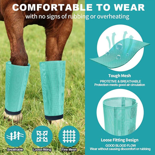 Breathable Mesh Horse Flyproof Leggings 🐎✨