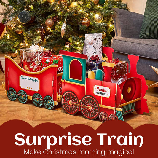 Christmas Gift Train Decoration