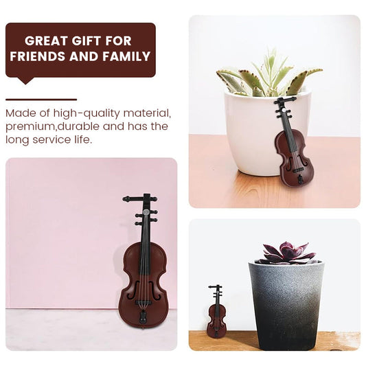 Miniature Violin Instrument Ornaments