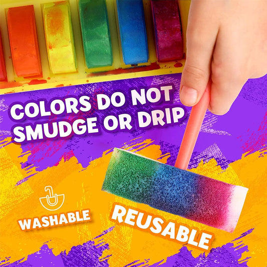 Rainbow Paintbrush Set