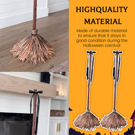A Moving Halloween "Magic" Broom