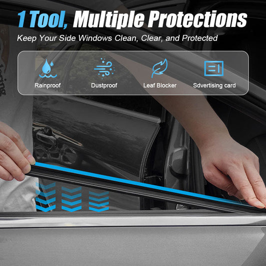 🚗 All-Weather Side Window Wiper for Cars(1 Pair)