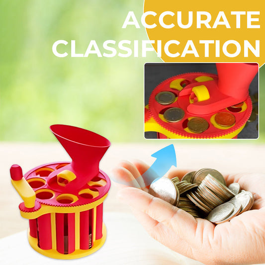 Hand-Cranked Coin Sorter