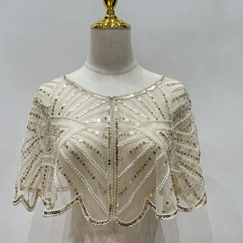 Sequin Beaded Cape