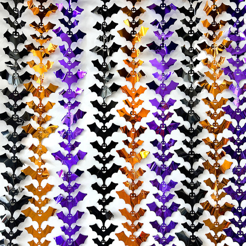 Halloween Wreath Curtains