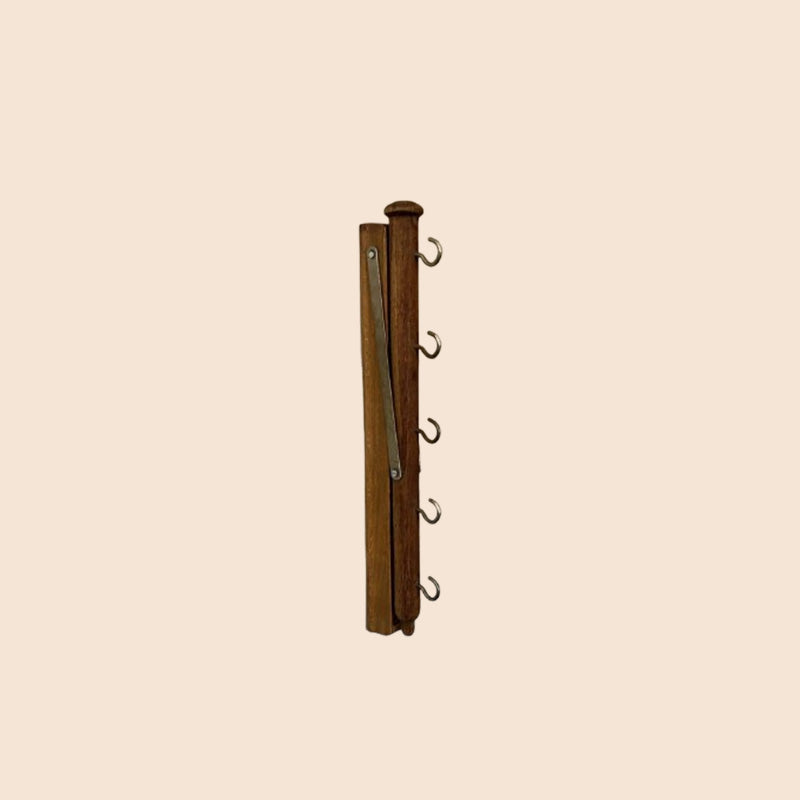 Multifunctional Wooden Folding Hanger