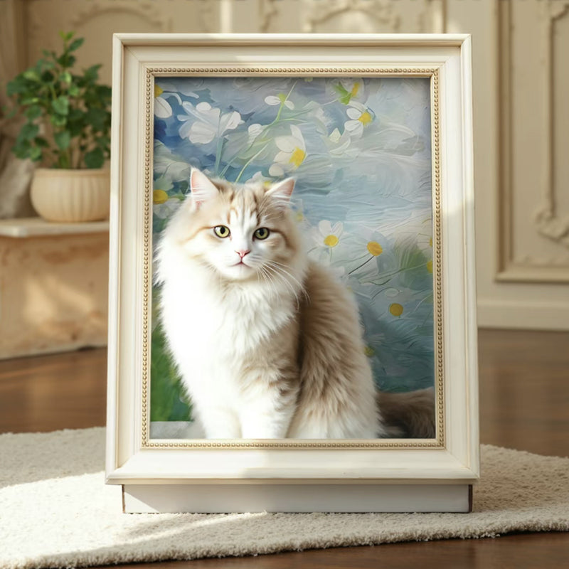 Photo Frame Cat Bed