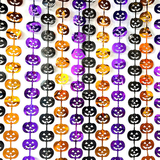 Halloween Wreath Curtains