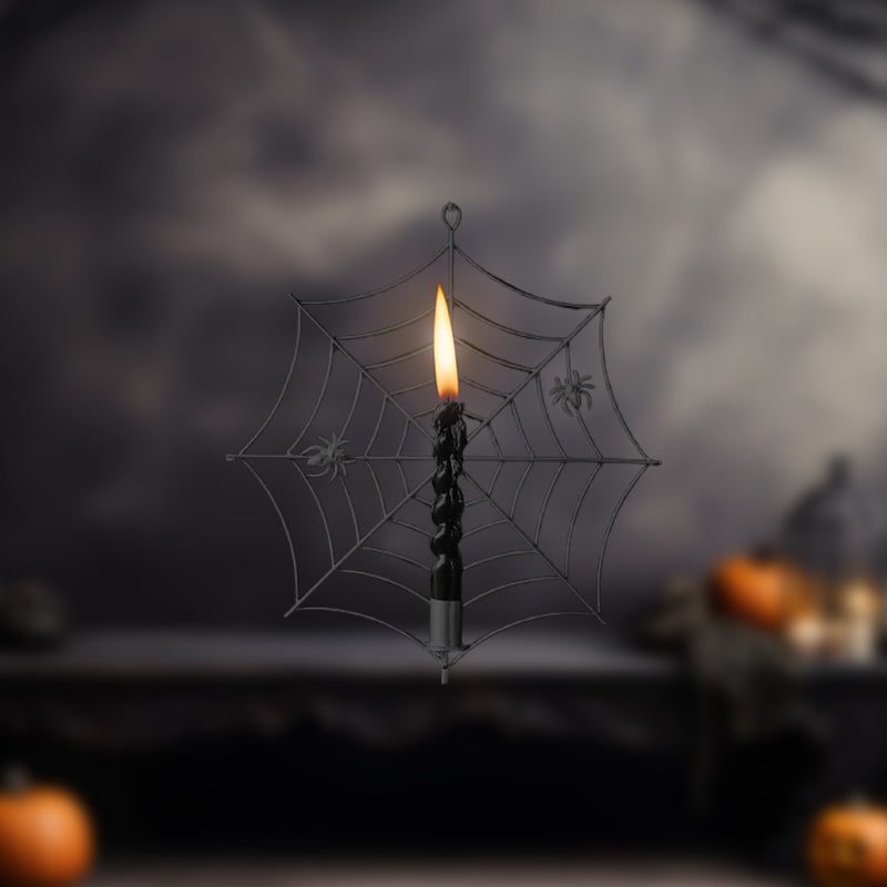 Spider Web Candle Holder