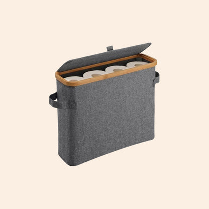 Fabric Paper Towel Roll Storage Basket