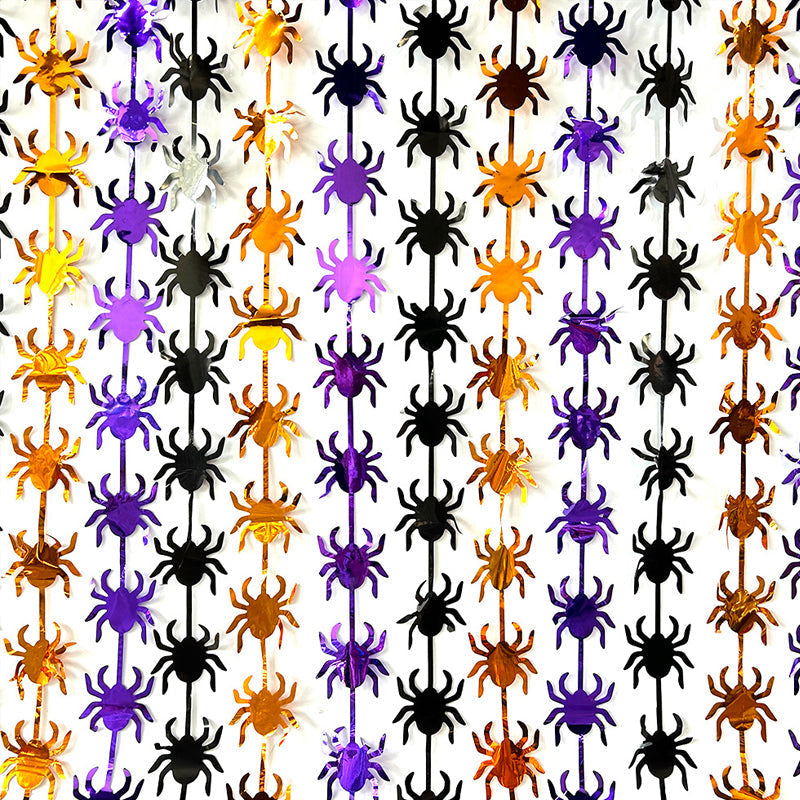 Halloween Wreath Curtains