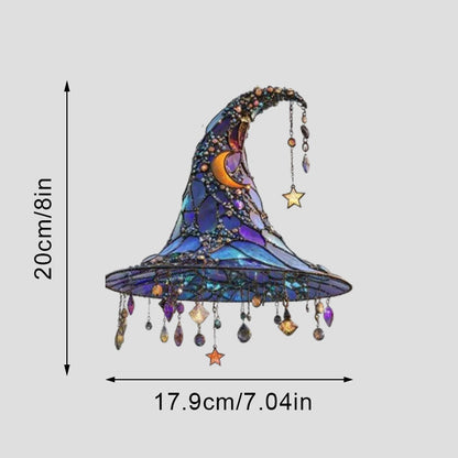 🧙♀️✨ Magical Acrylic Window Hanging Ornaments