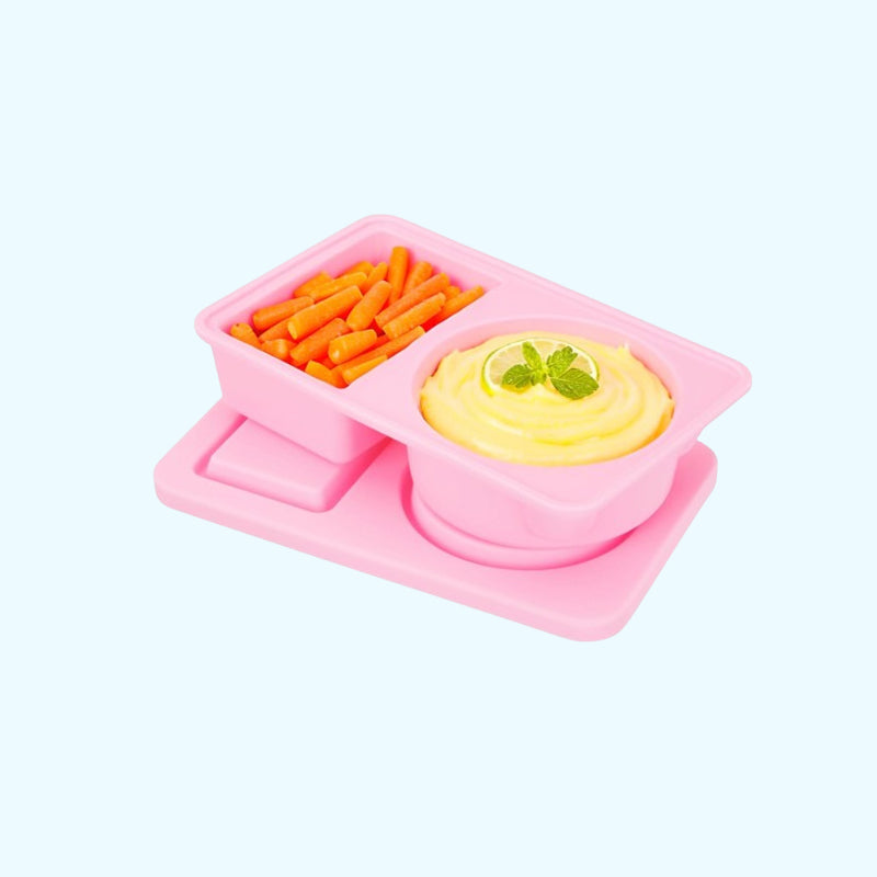 Silicone Compartment Lunch Box