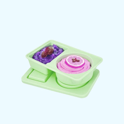 Silicone Compartment Lunch Box