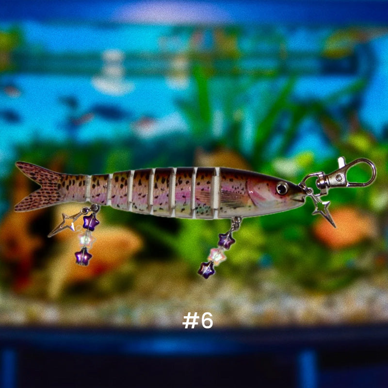 Fishing Bait Keychain