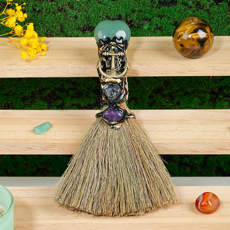 Handmade Magic Broom Ornaments