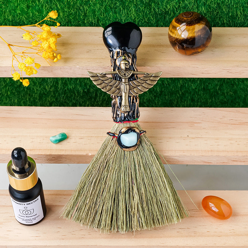 Handmade Magic Broom Ornaments