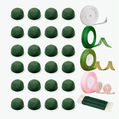 Mini Round Flower Foam Stand