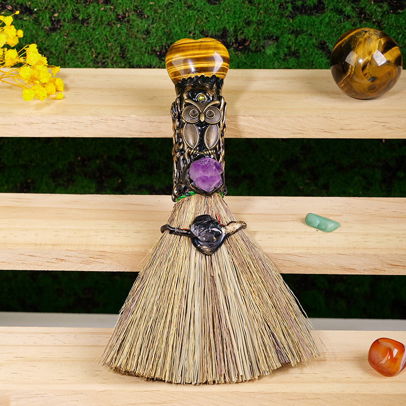 Handmade Magic Broom Ornaments