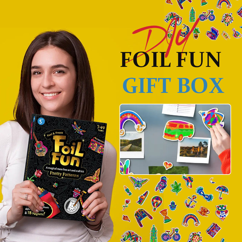 DIY Tin Foil Gift Box