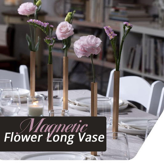 Magnetic Flower Long Vase