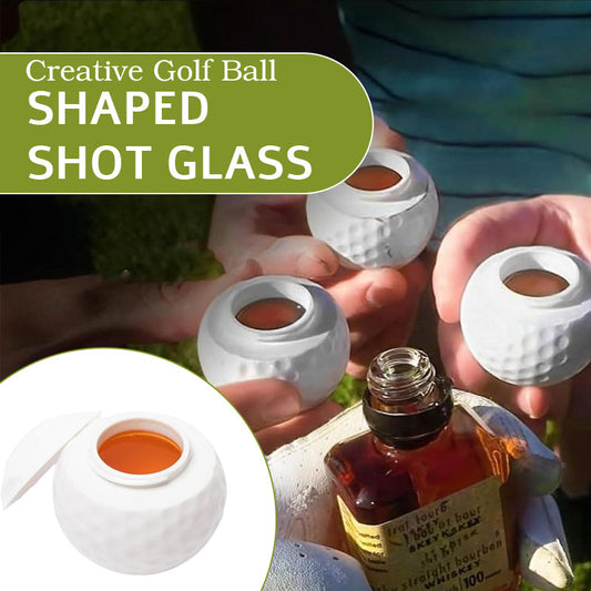 Creative Golf Ball Shaped Shot Glass