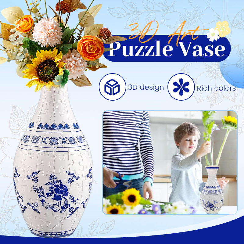 🎄Christmas Promotion-49% OFF🎄3D Art Puzzle Vase