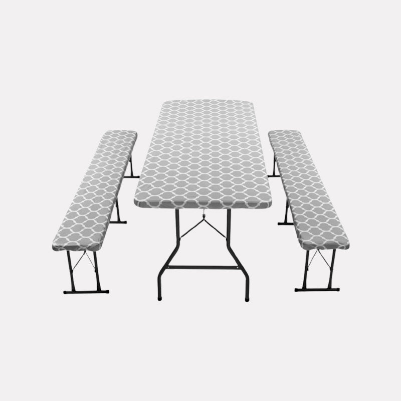 Outdoor dining table and chair sets