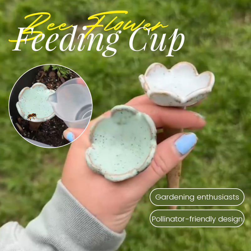 Bee Flower Feeding Cup