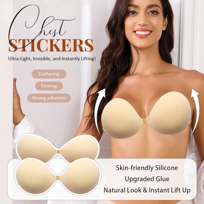 💖 Chest Stickers – Ultra-Light, Invisible, and Instantly Lifting!