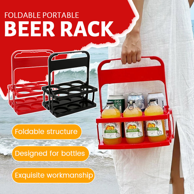 Foldable Portable Beer Rack