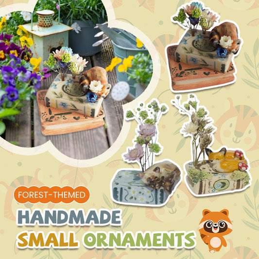 Forest-Themed Handmade Small Ornaments