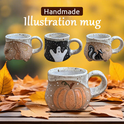 Handmade Illustration Mug