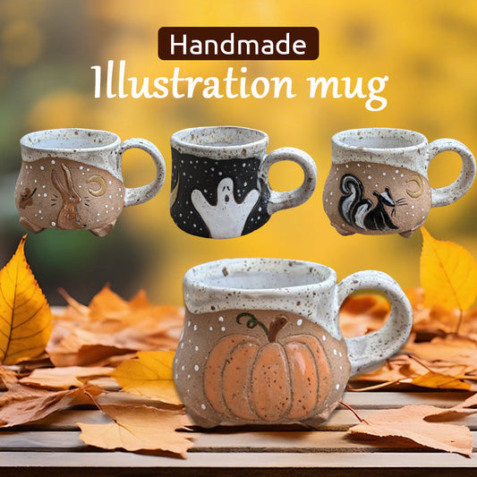 Handmade Illustration Mug