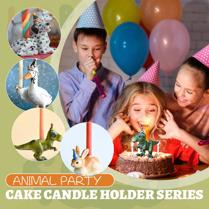 Animal Party Cake Candle Holder Series