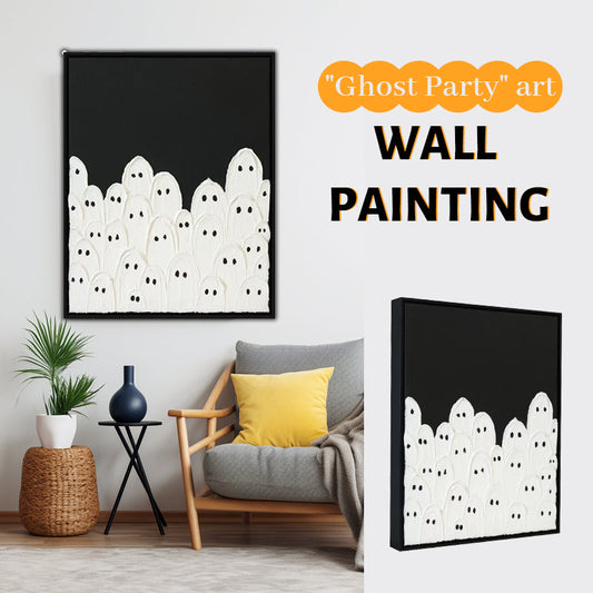 "Ghost Party" Art Wall Painting