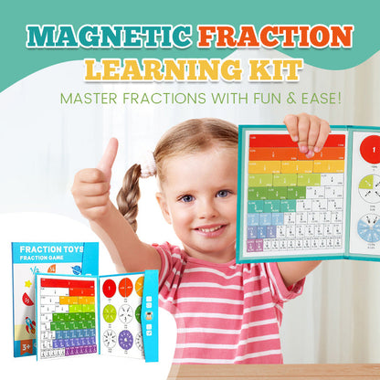 🧲 Magnetic Fraction Learning Kit – Master Fractions with Fun & Ease!
