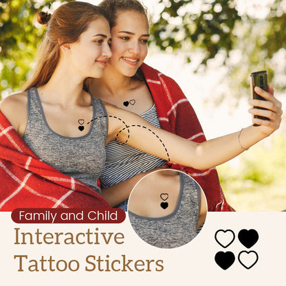 Family and Child Interactive Tattoo Stickers