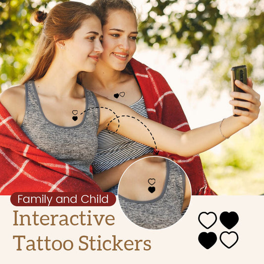 Family and Child Interactive Tattoo Stickers