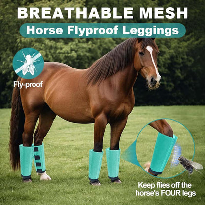 Breathable Mesh Horse Flyproof Leggings 🐎✨