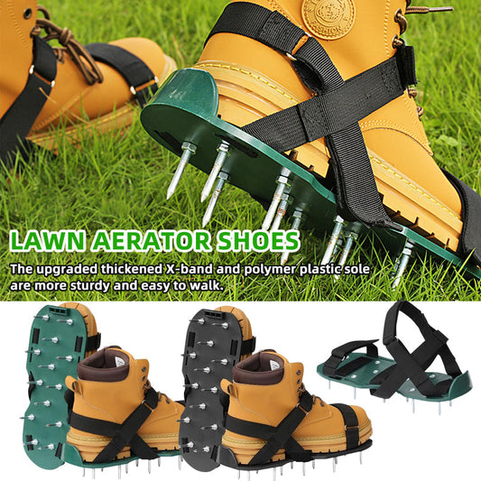 🌱 Lawn Aerator Shoes - To Loosen The Grass