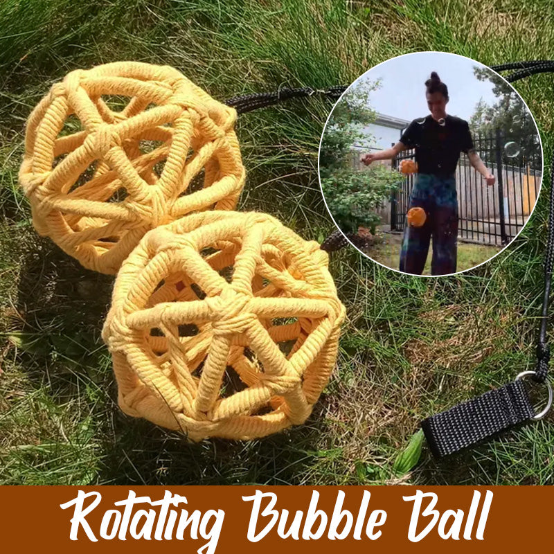 Rotating Bubble Ball