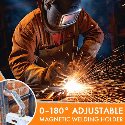 🔥 0–180° Adjustable Magnetic Welding Holder – Hands-Free, Precise, Heavy-Duty
