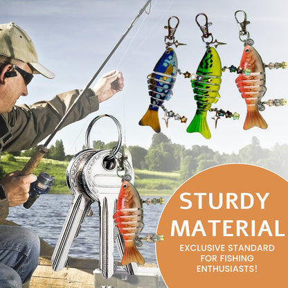 Fishing Bait Keychain