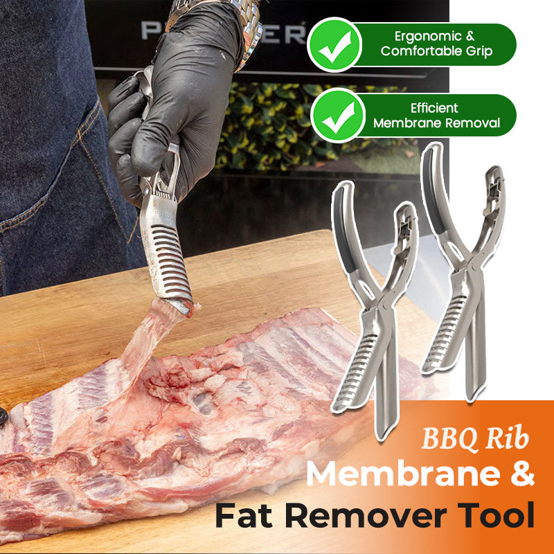 🔪 BBQ Rib Membrane & Fat Remover Tool – For Effortless Meat Prep!