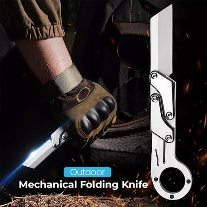 Outdoor Mechanical Folding Knife