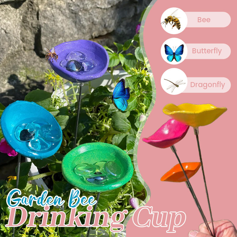 Garden Bee Drinking Cup