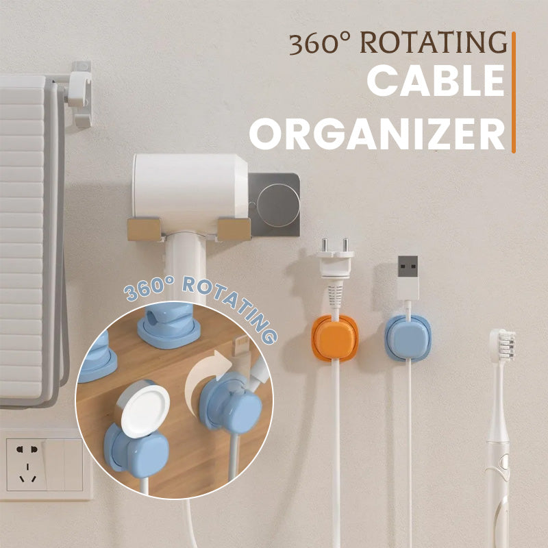 360° Rotating Cable Organizer